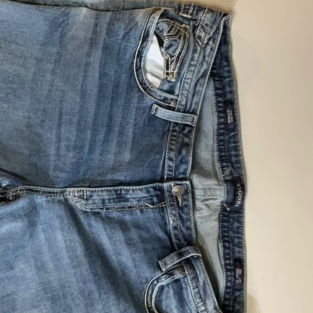 Vigoss Blue Boyfriend Jeans Relaxed Fit